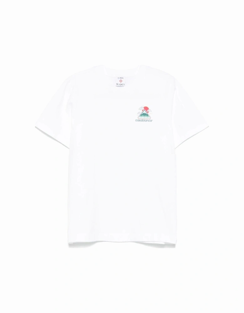 Montagne Ondulee T-Shirt White