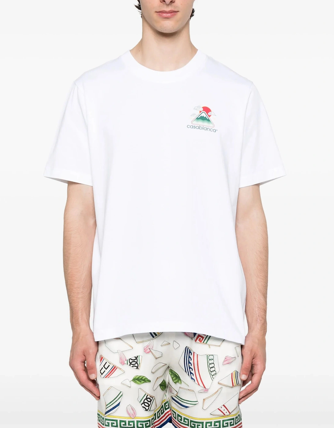 Montagne Ondulee T-Shirt White