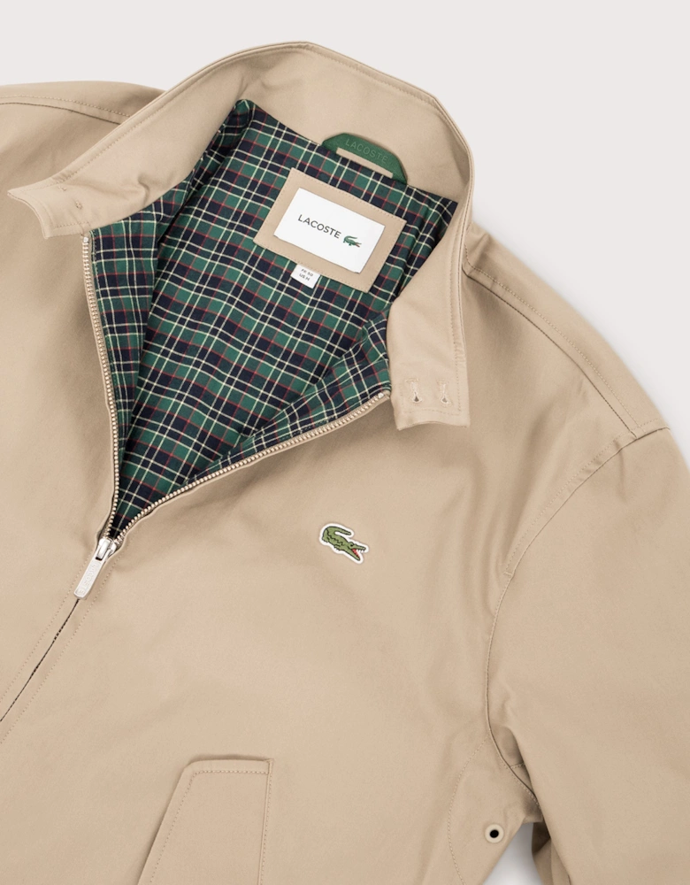 Waterproof Twill Harrington Jacket