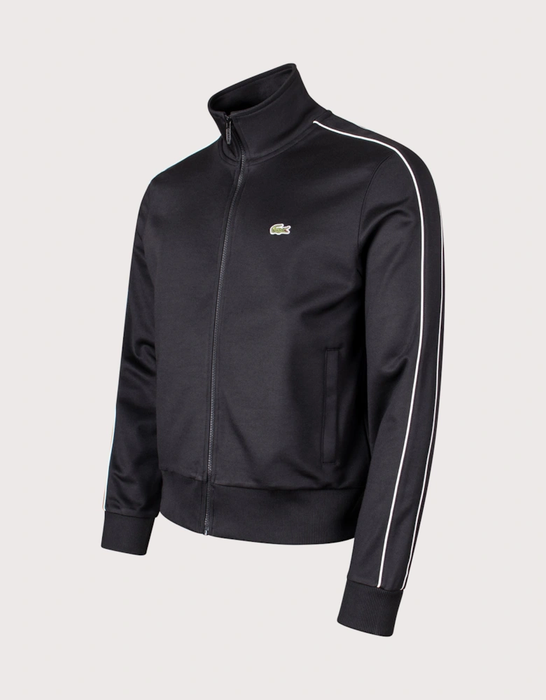 Paris Piqué Zip Front Track Jacket