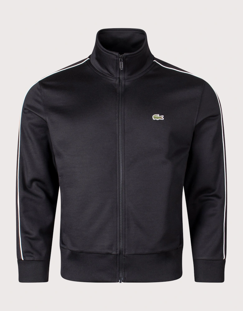 Paris Piqué Zip Front Track Jacket