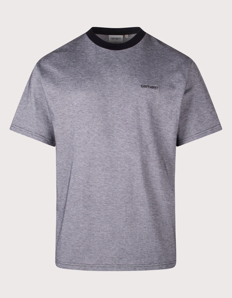 Relaxed Fit Piqué T-Shirt