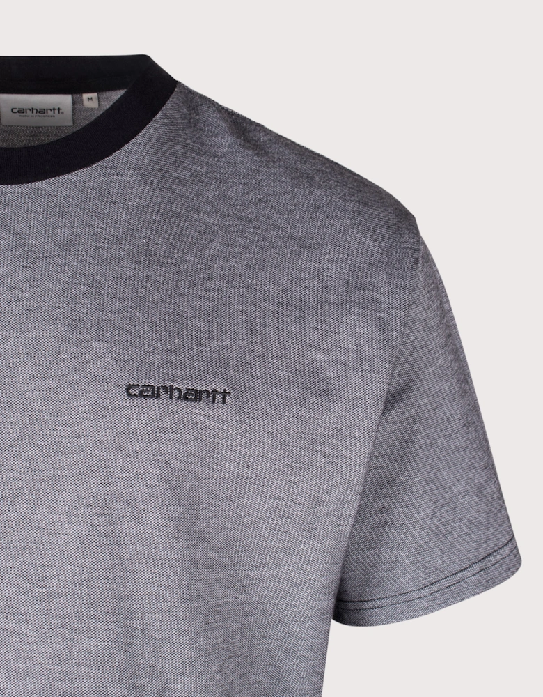 Relaxed Fit Piqué T-Shirt