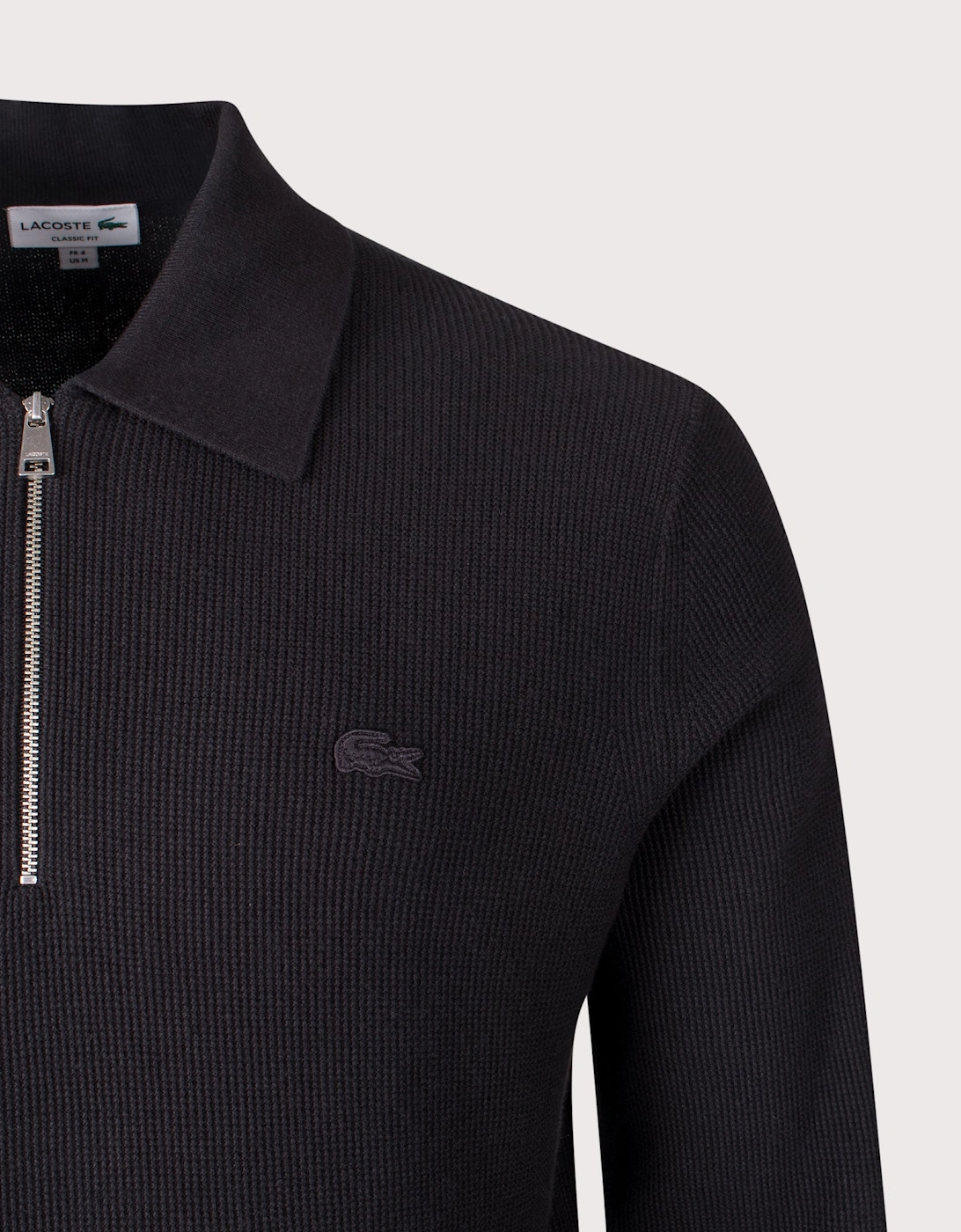 Quarter Zip Polo Sweatshirt