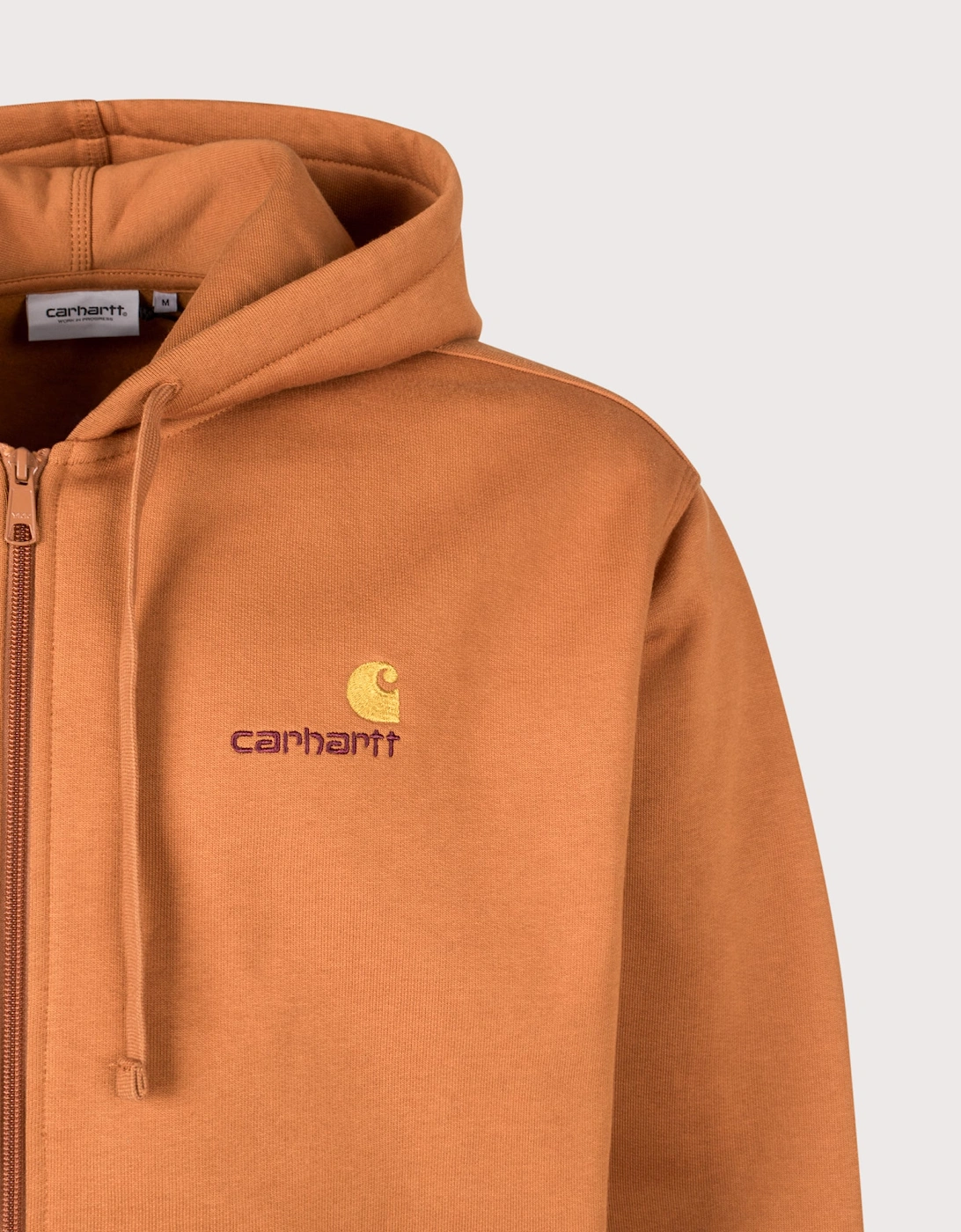 Relaxed Fit Hooded American Script Jacket