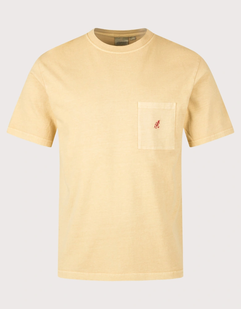 One Point Pigment Dyed T-Shirt