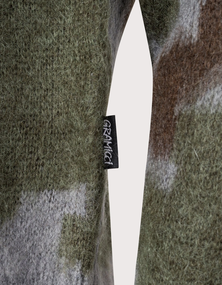 Relaxed Fit Mohair Sweatshirt