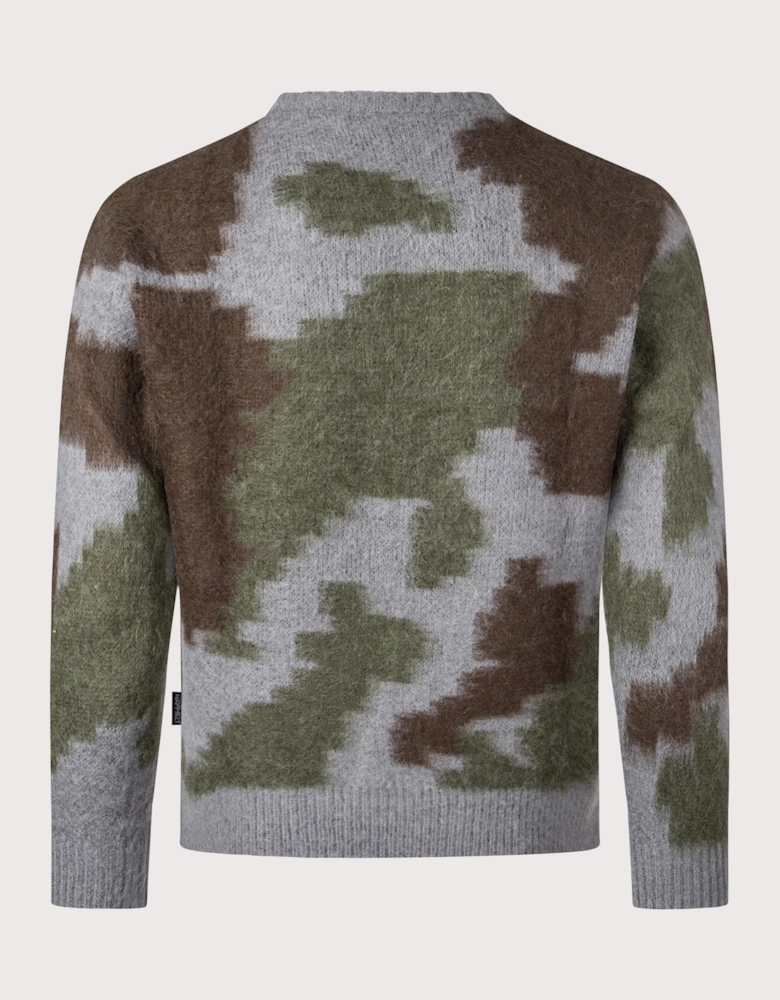 Relaxed Fit Mohair Sweatshirt
