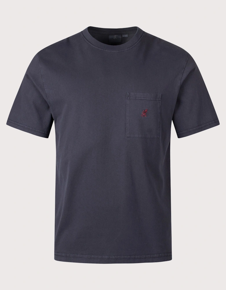 One Point Pigment Dyed T-Shirt