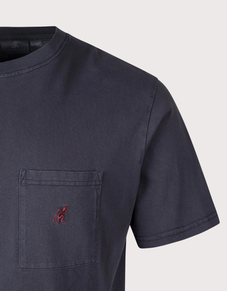 One Point Pigment Dyed T-Shirt