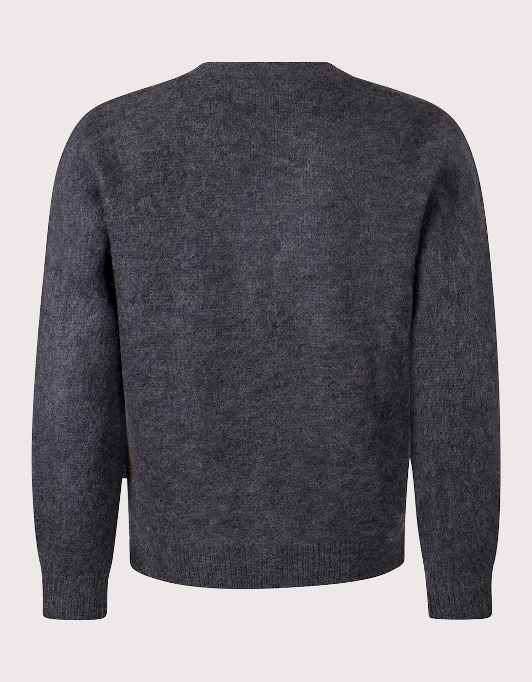 Relaxed Fit Mohair Cardigan
