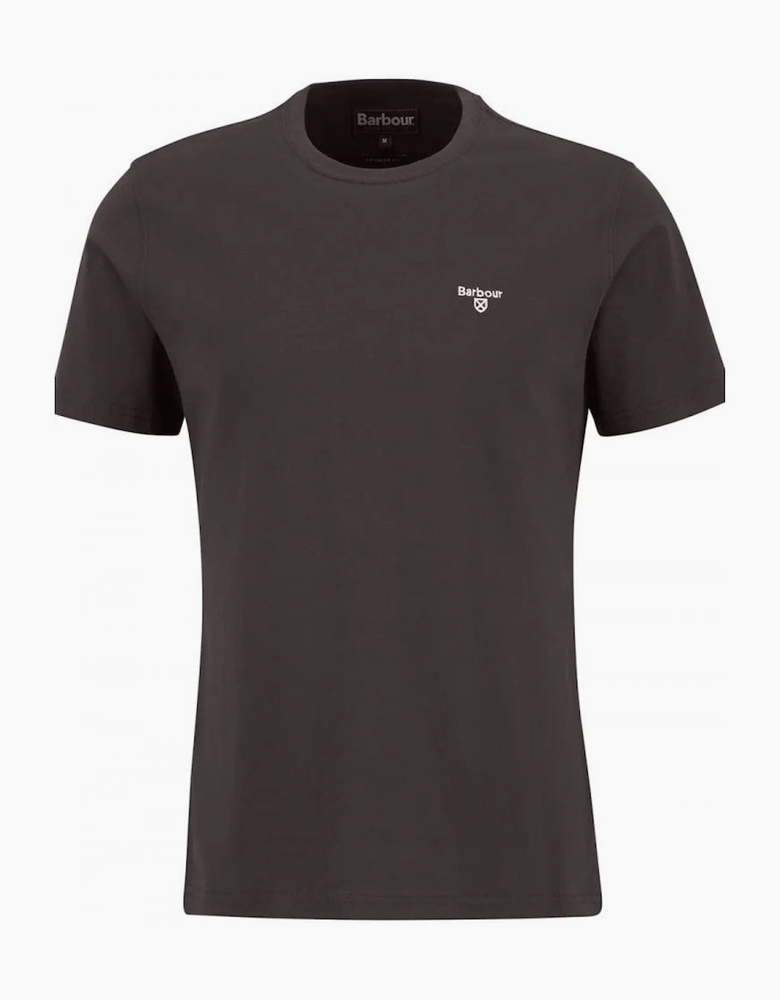 Barbour Men's Black Heritage Brown T-Shirt - Size: 42