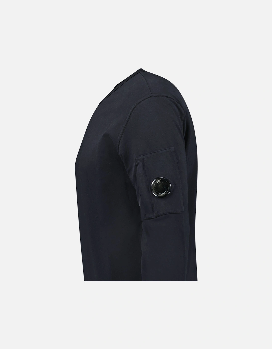 Lens Light Fleece Crewneck Sweatshirt Black