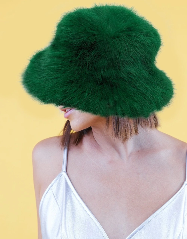 Green Eco Bamboo Bucket Hat