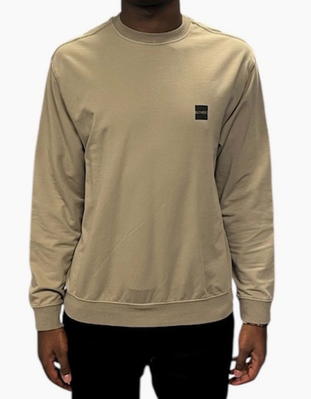 Outhere Men's Tan Logo Sweatshirt - Brindle Gray  Xx Large