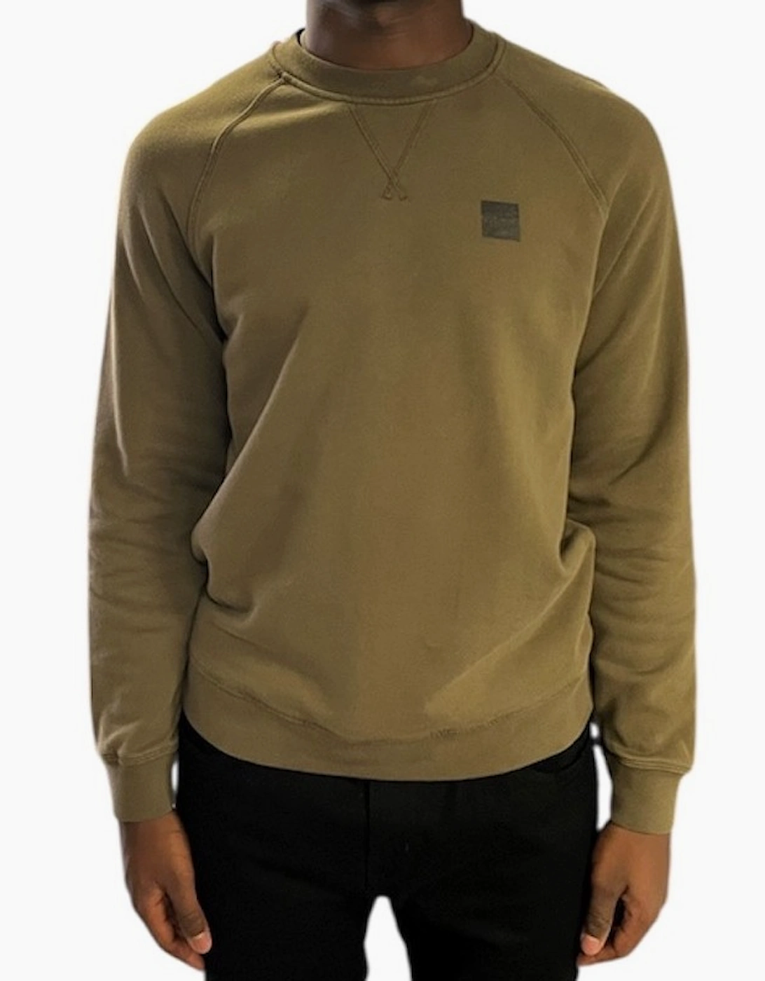 Outhere Men's Tan Logo Sweatshirt - Walnut  Xx Large