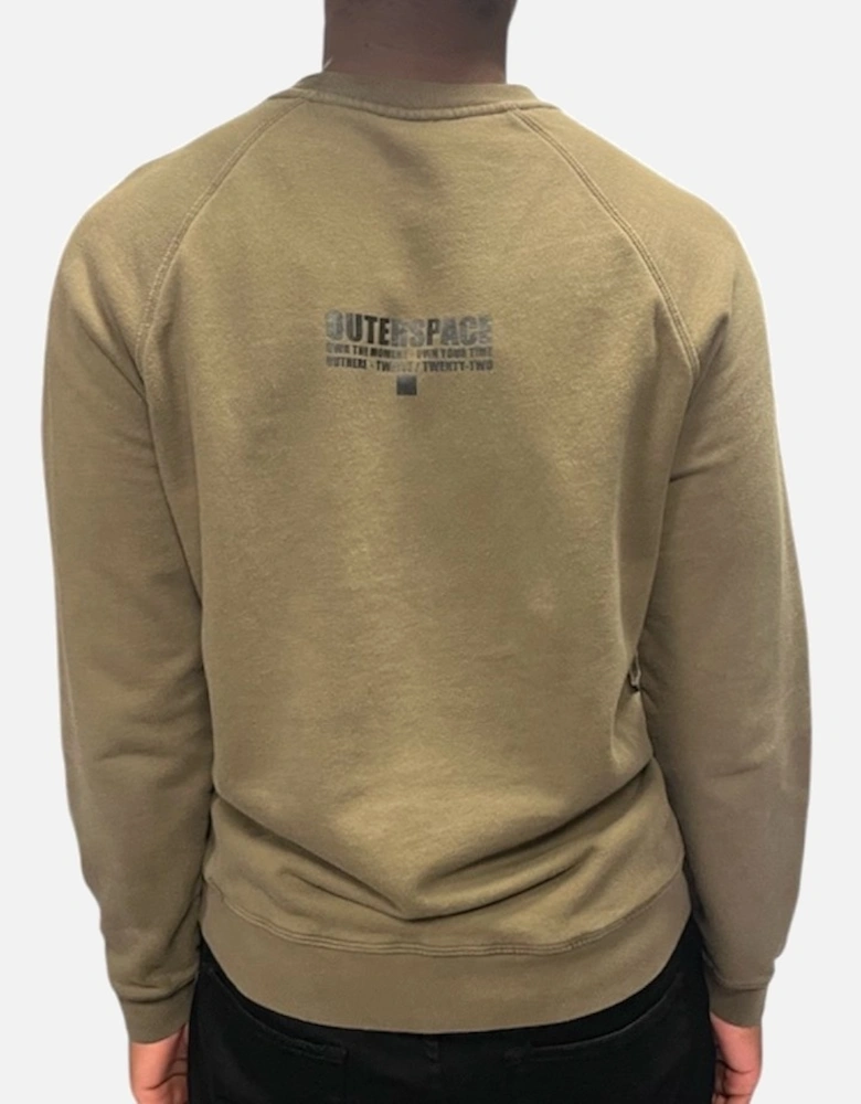 Small Logo Sweatshirt - Walnut