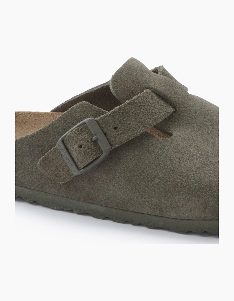 Birkenstock Boston Suede Sandals