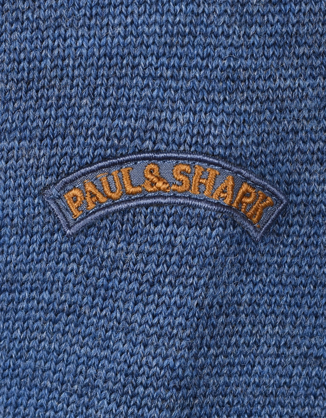 Crew Neck Knitwear Blue