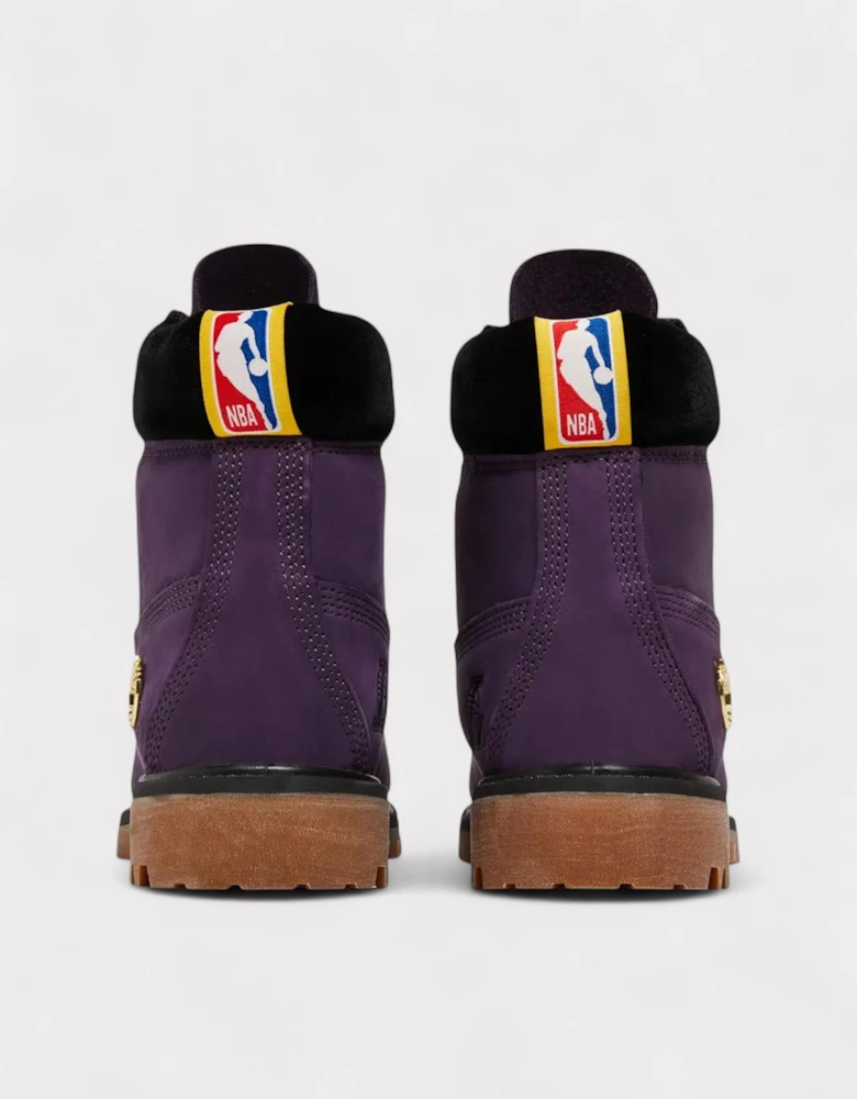 X NBA Lakers Premium 6" Boots Purple