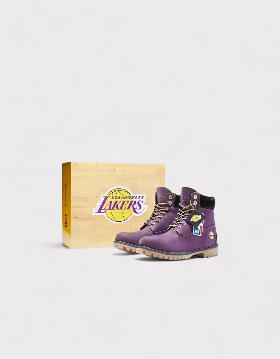 X NBA Lakers Premium 6" Boots Purple