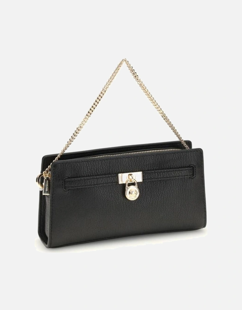 Leather Moto Jacket with Zipper Details Women - Black Shoulder Bags