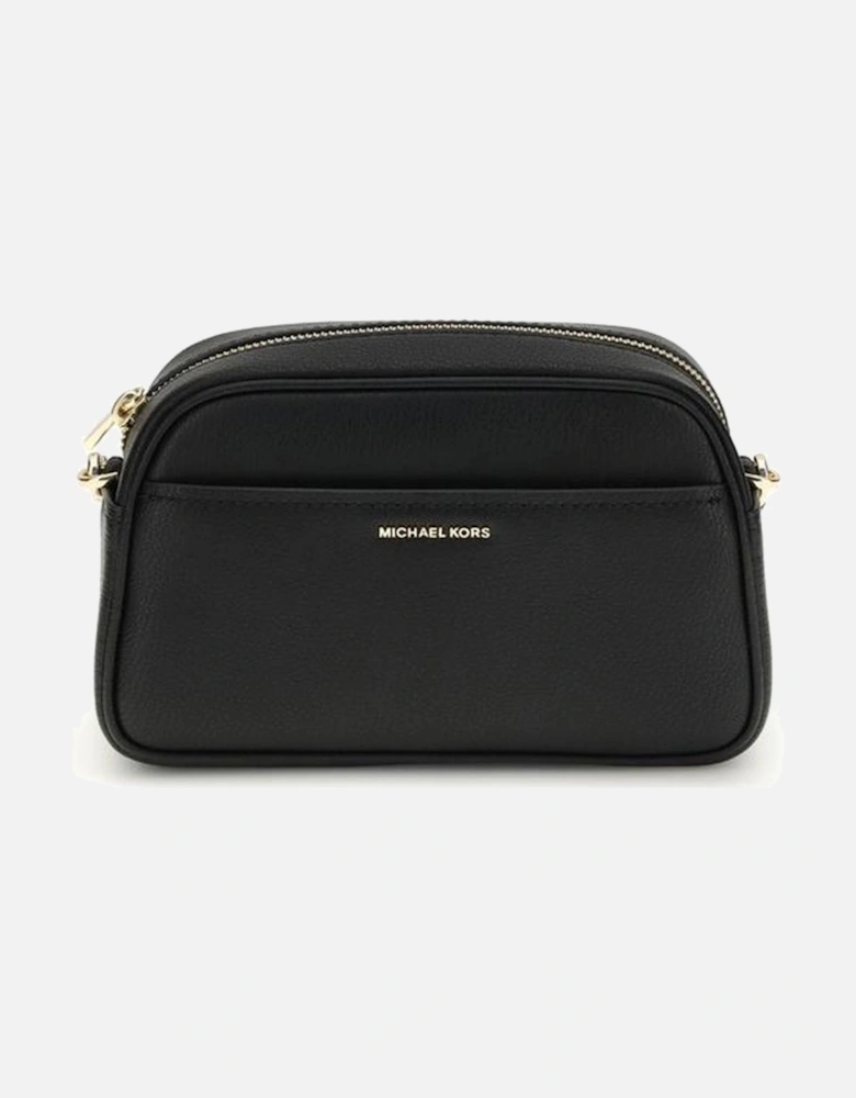 Single Breasted Wool Blazer Women - Black Shoulder Bags