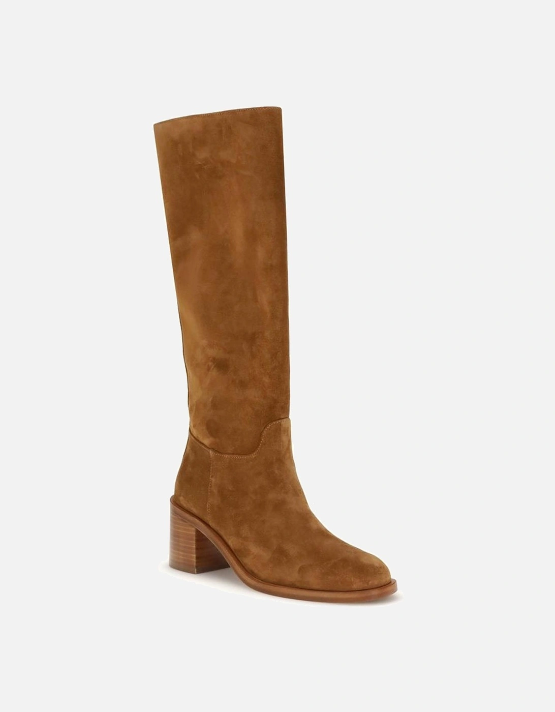 Classic Suede Leather Chelsea Boots Women - Brown