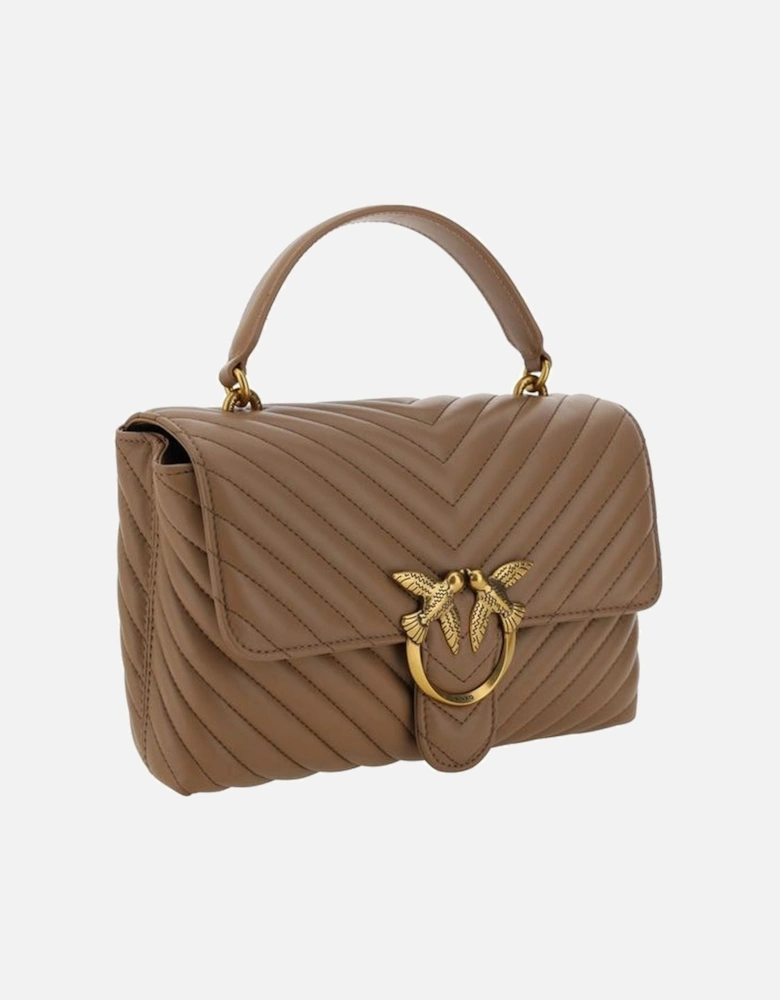 Calf Leather Embossed Logo Card Holder Women - Brown Handbags