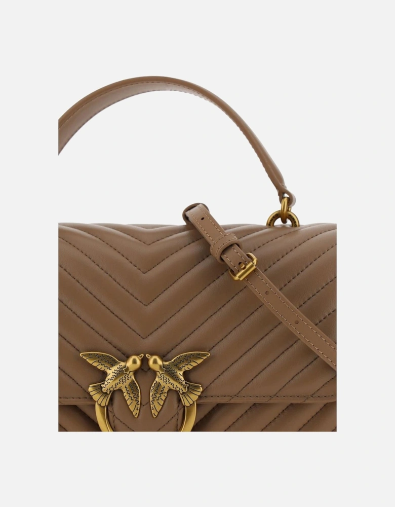 Calf Leather Embossed Logo Card Holder Women - Brown Handbags