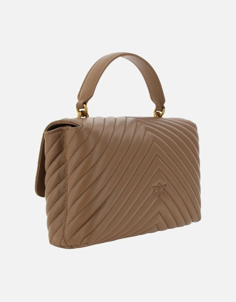 Calf Leather Embossed Logo Card Holder Women - Brown Handbags
