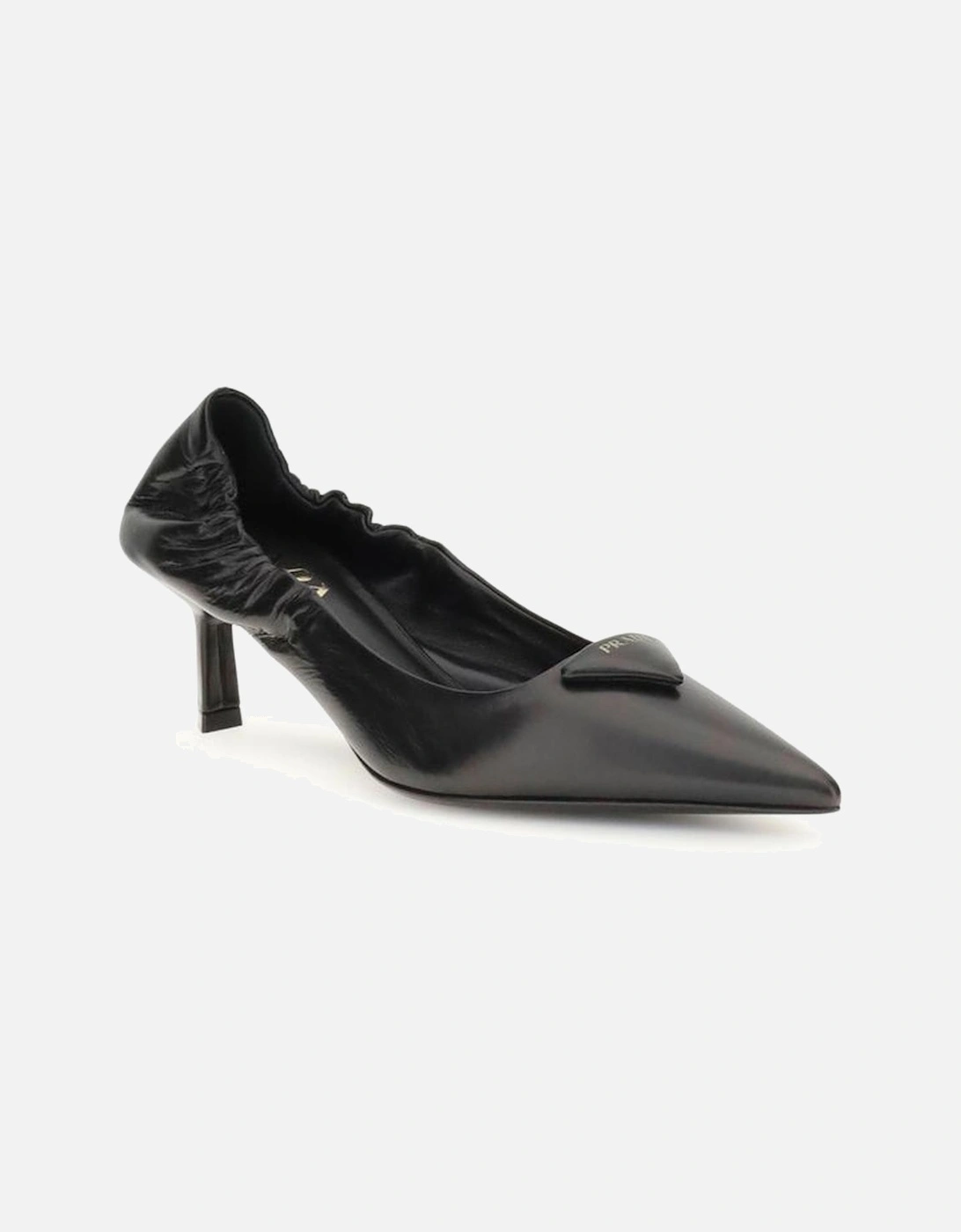 Mid-Rise Straight-Leg Denim Jeans Women - Black Pumps