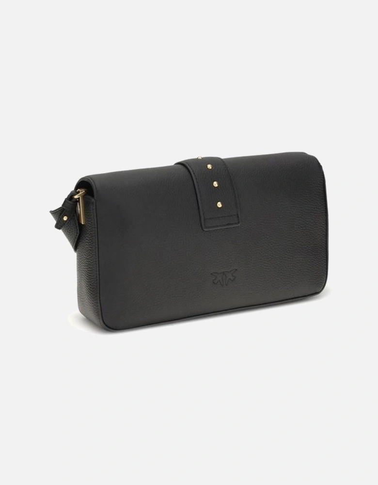 Leather Tote Bag with Top Handles Women - Black Shoulder Bags