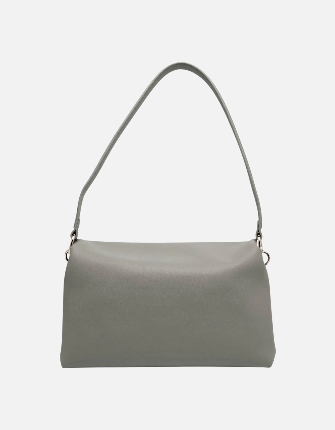 Handbag with Shoulder Strap and Inside Pocket Women - Grey Bags