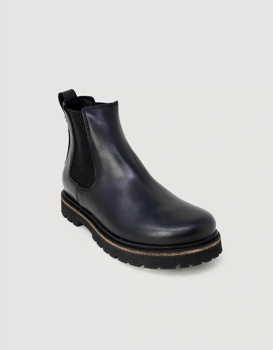 Leather Ankle Boots Women - Black