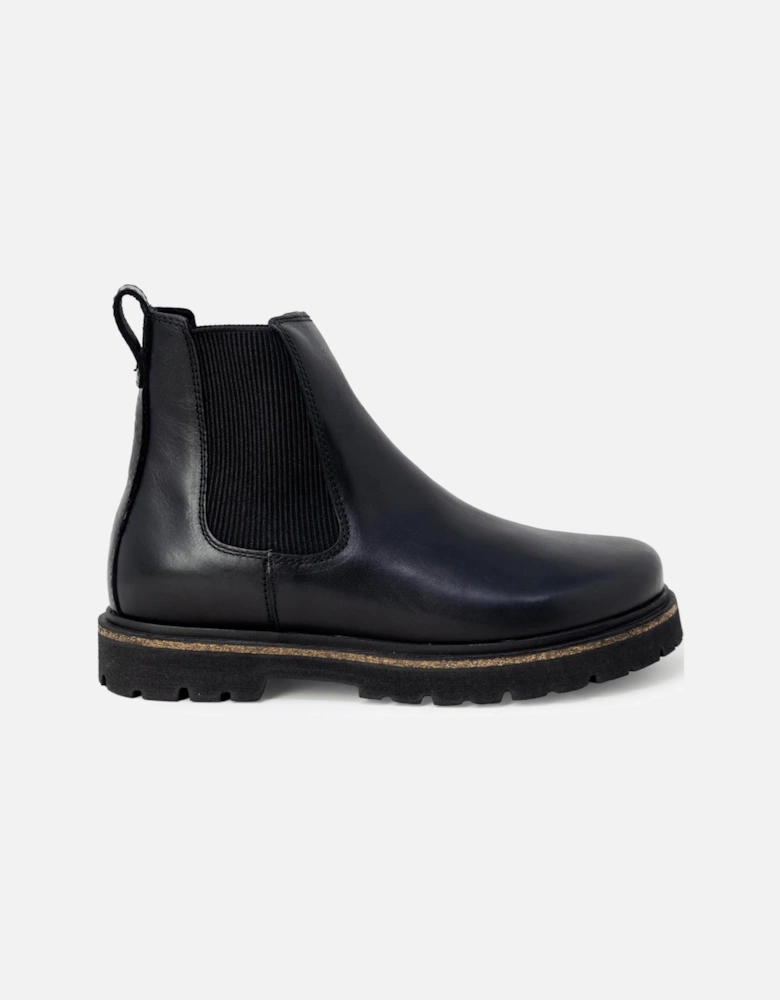 Leather Ankle Boots Women - Black