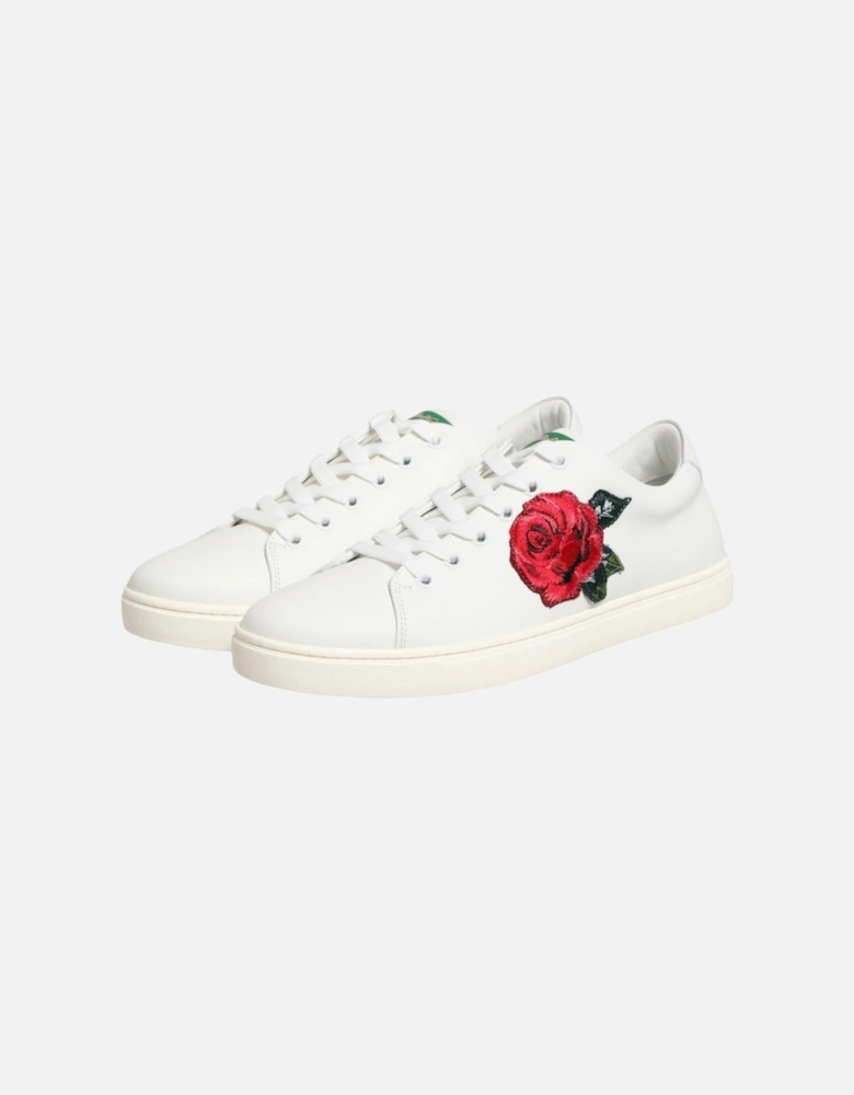 Leather Buckle Strap Ankle Boots Women - White Sneakers