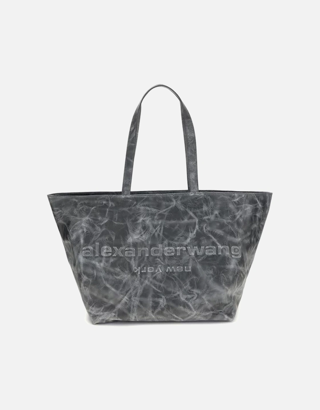 Leather Biker Jacket with Zipper Detailing Women - Gray Shoulder Bags, 5 of 4