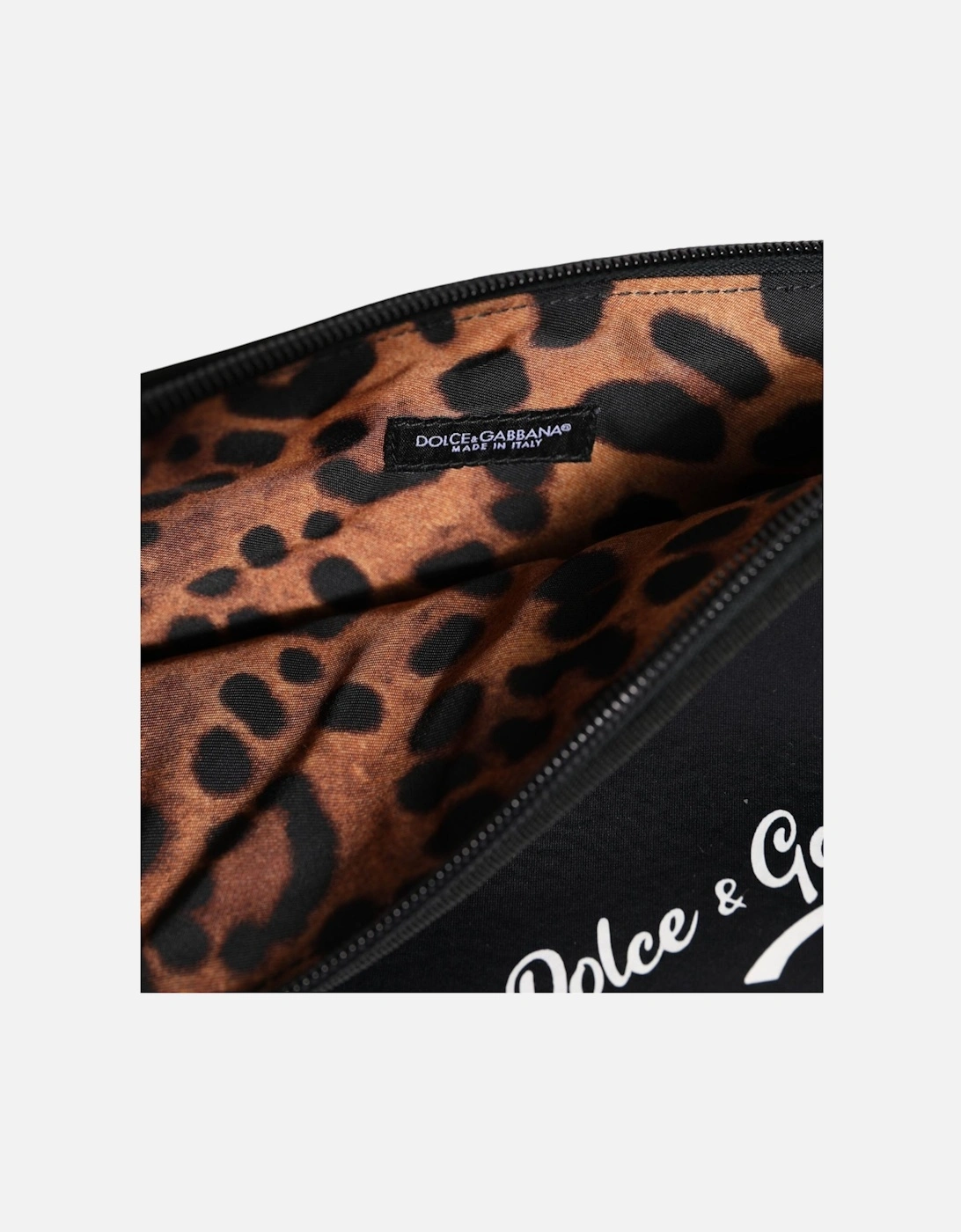 Leather Embossed Logo Crossbody Bag Women - Black Clutch Bags