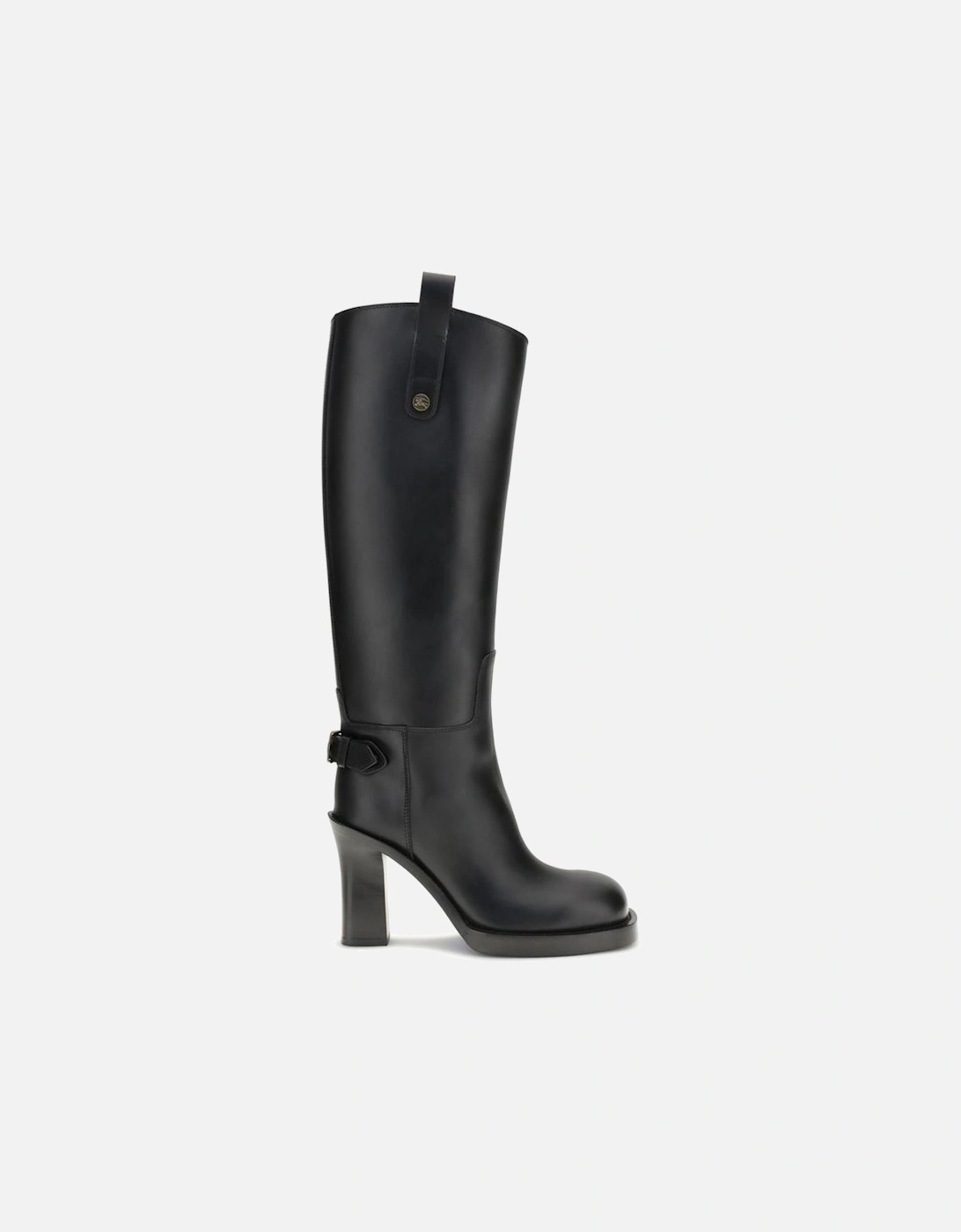 Cashmere Turtleneck Sweater with Ribbed Details Women - Black Boots, 4 of 3