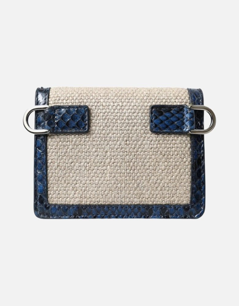 Knitted Cashmere Sweater with Ribbed Detailing Women - Beige Crossbody