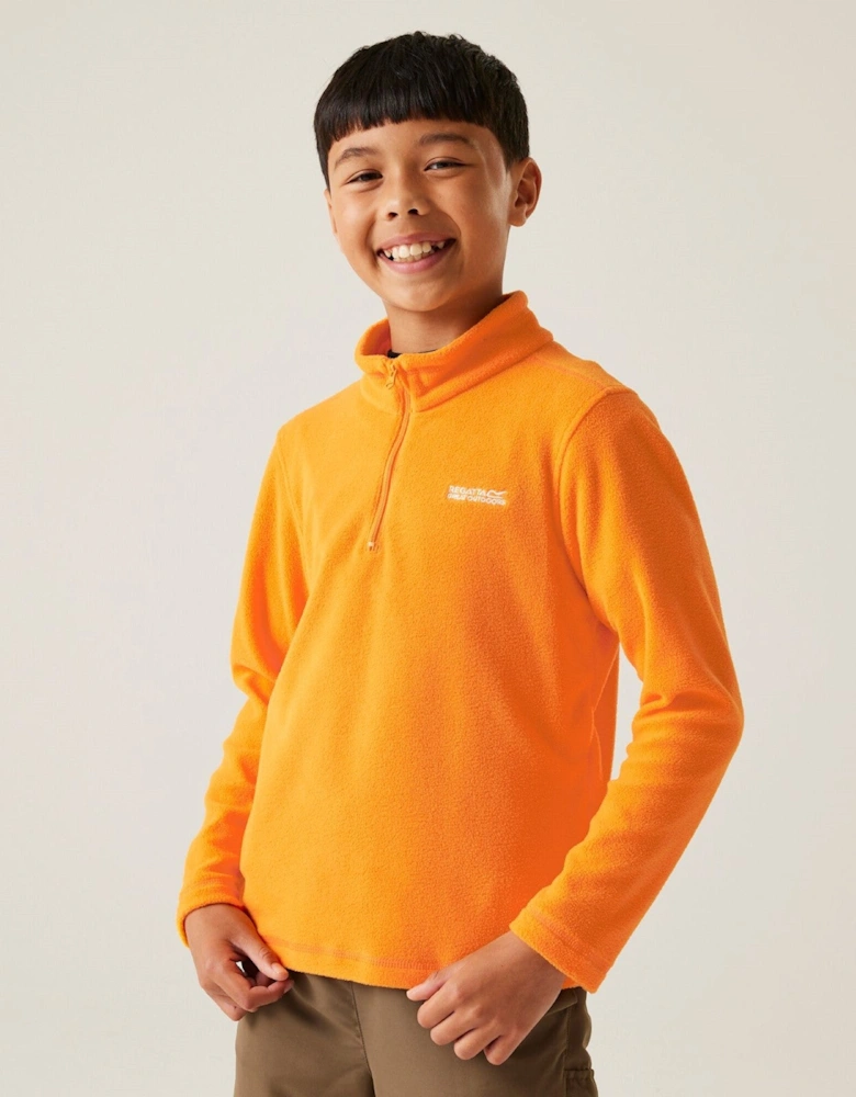 Kids Hot Shot II Half Zip Fleece Top