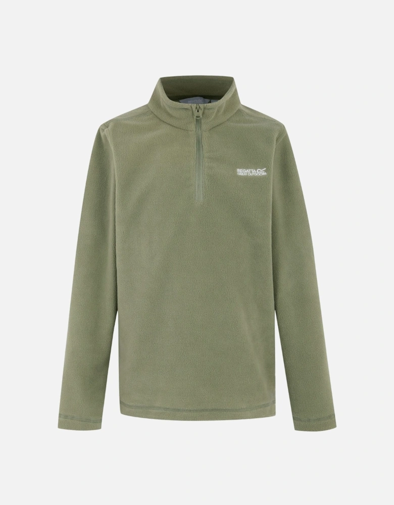 Kids Hot Shot II Half Zip Fleece Top