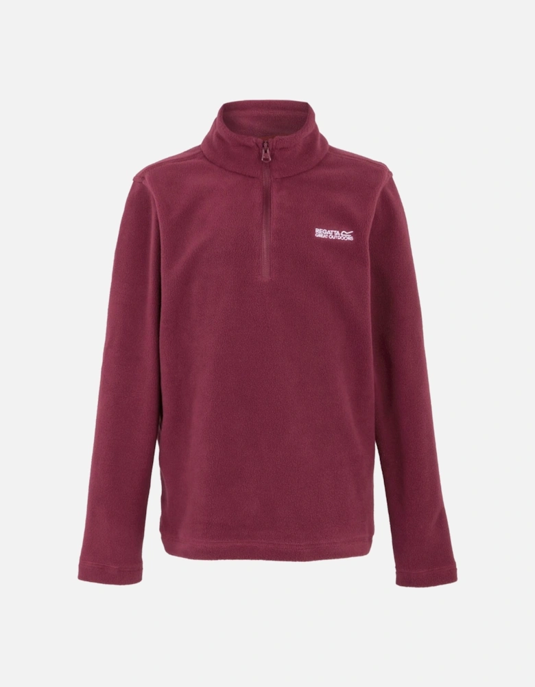 Kids Hot Shot II Half Zip Fleece Top