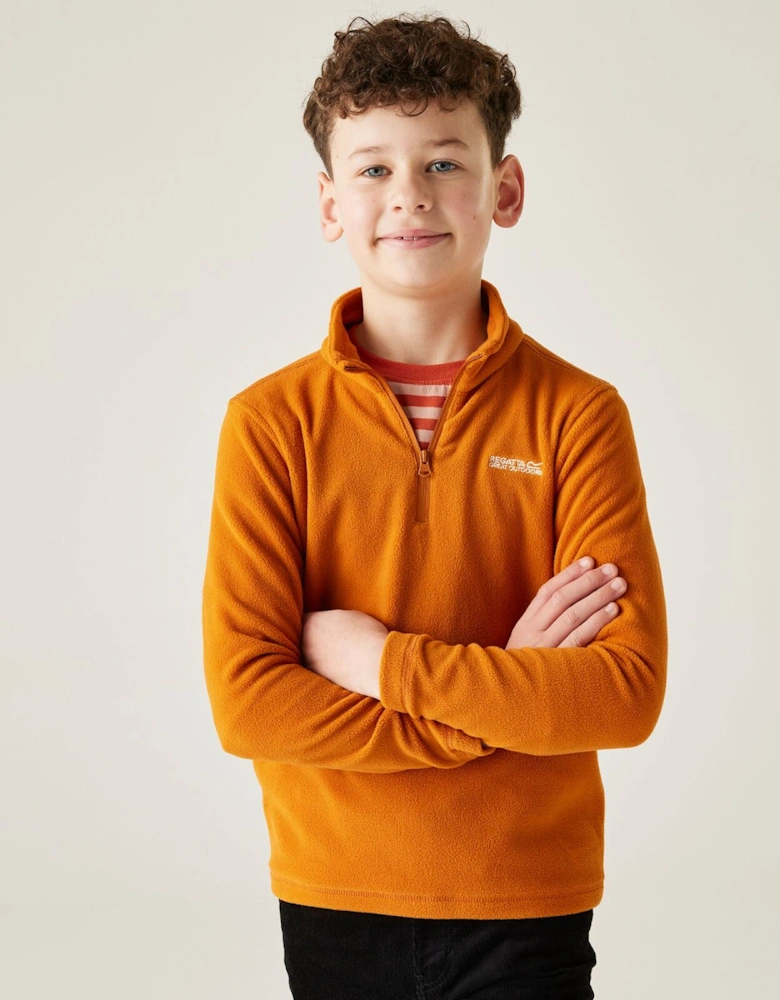 Regatta Kids Hot Shot II Half Zip Fleece Top