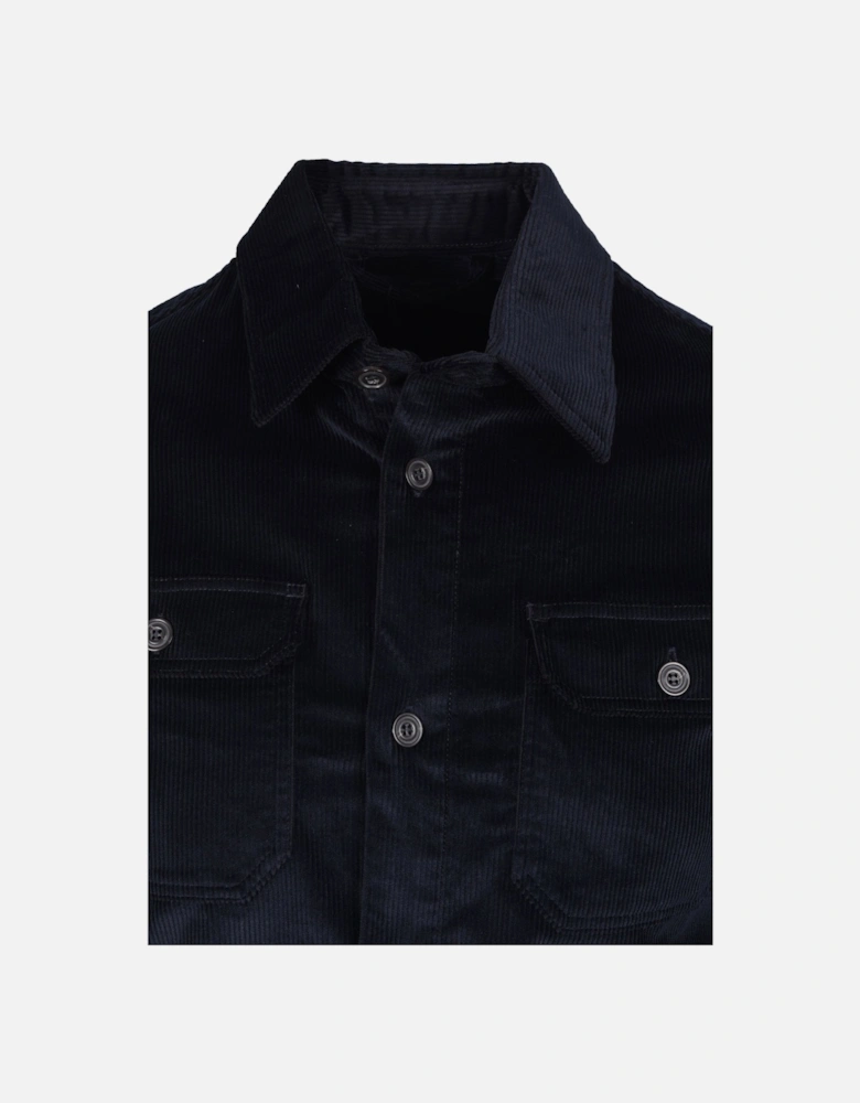 Corduroy Overshirt Navy