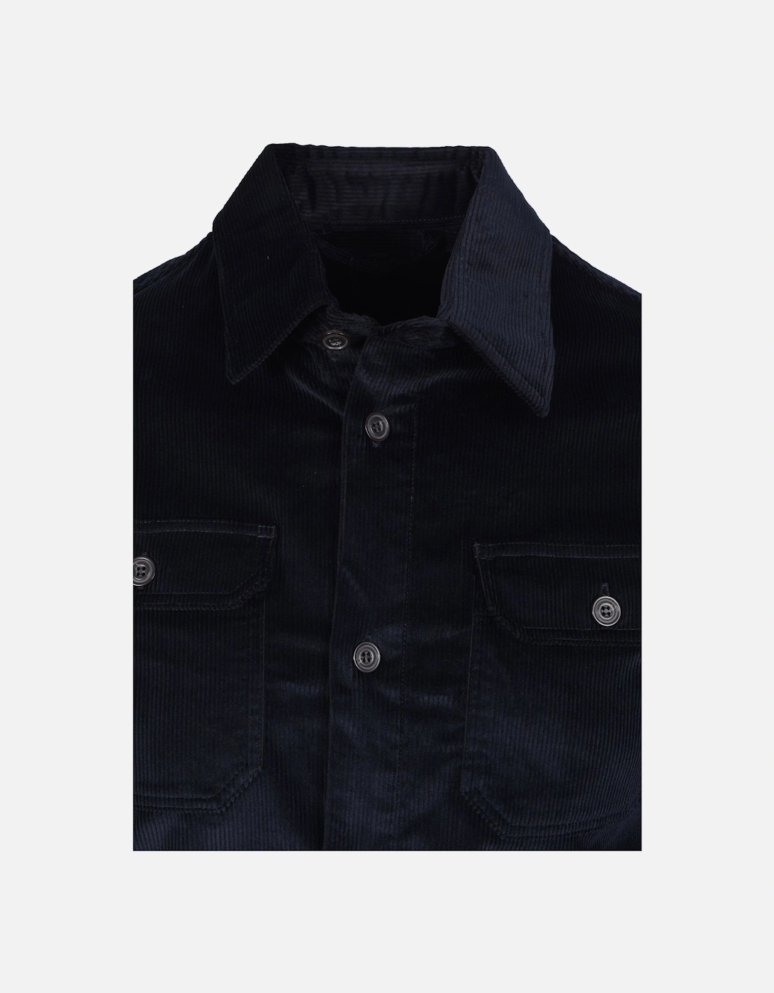 Corduroy Overshirt Navy