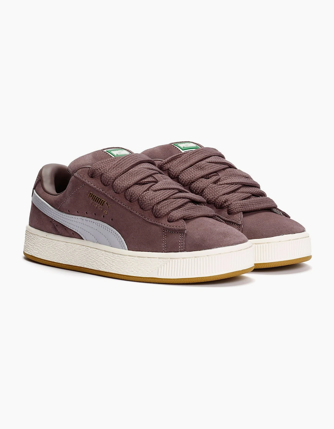 Puma Suede XL Suede Purple Trainers - Size: 3