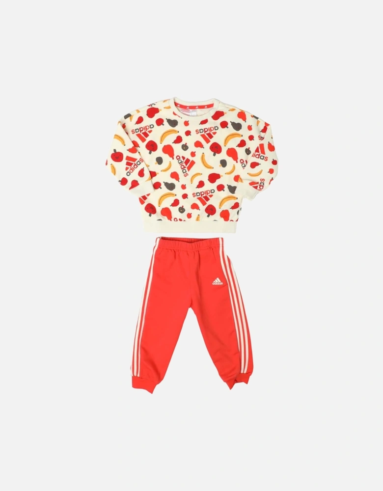 Infant Essential Allover Print Joggers Set