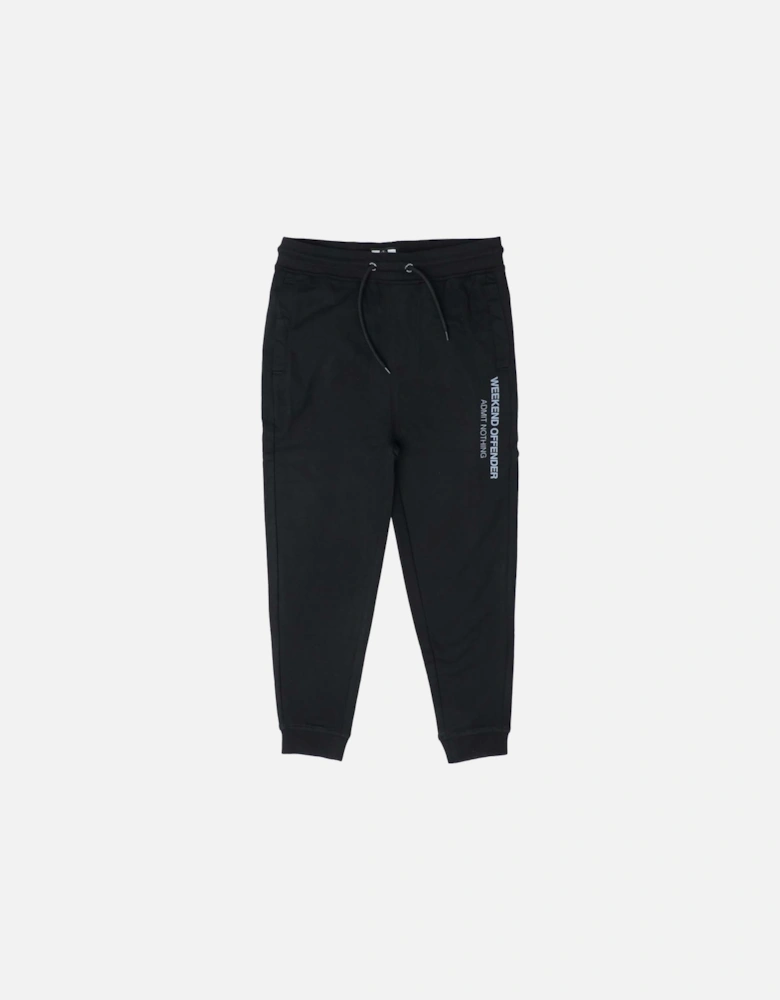 Junior Hugo Jog Pants With Large Woan Print